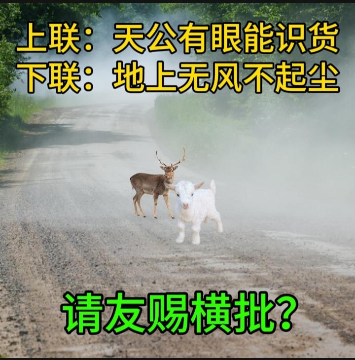 请才友赐横批？