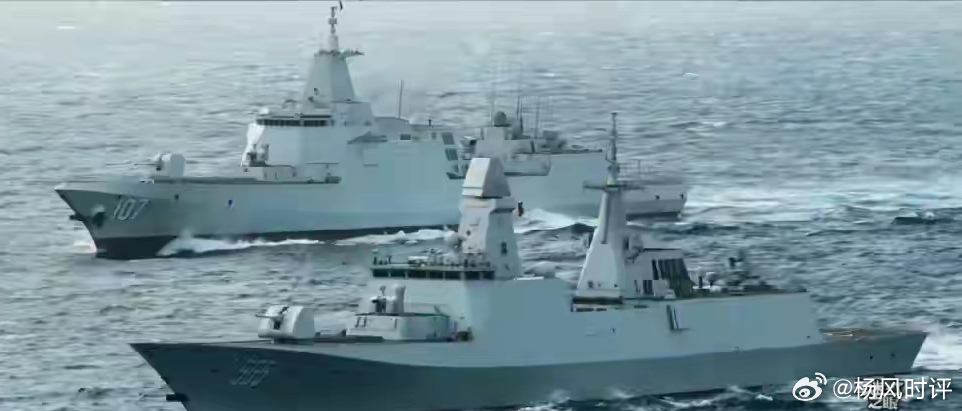 054B升级换代，中国造舰思路为何完胜美国？近日，央视接连公开054B型护卫舰的