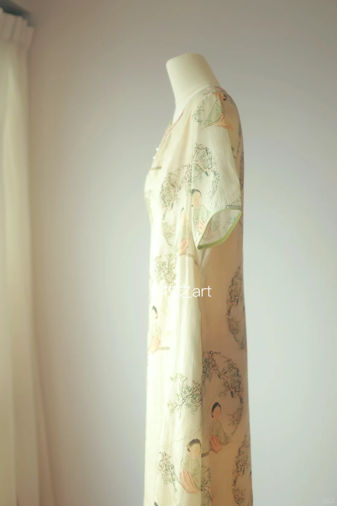 美到心坎里的仕女图｜新中式国风古典旗袍