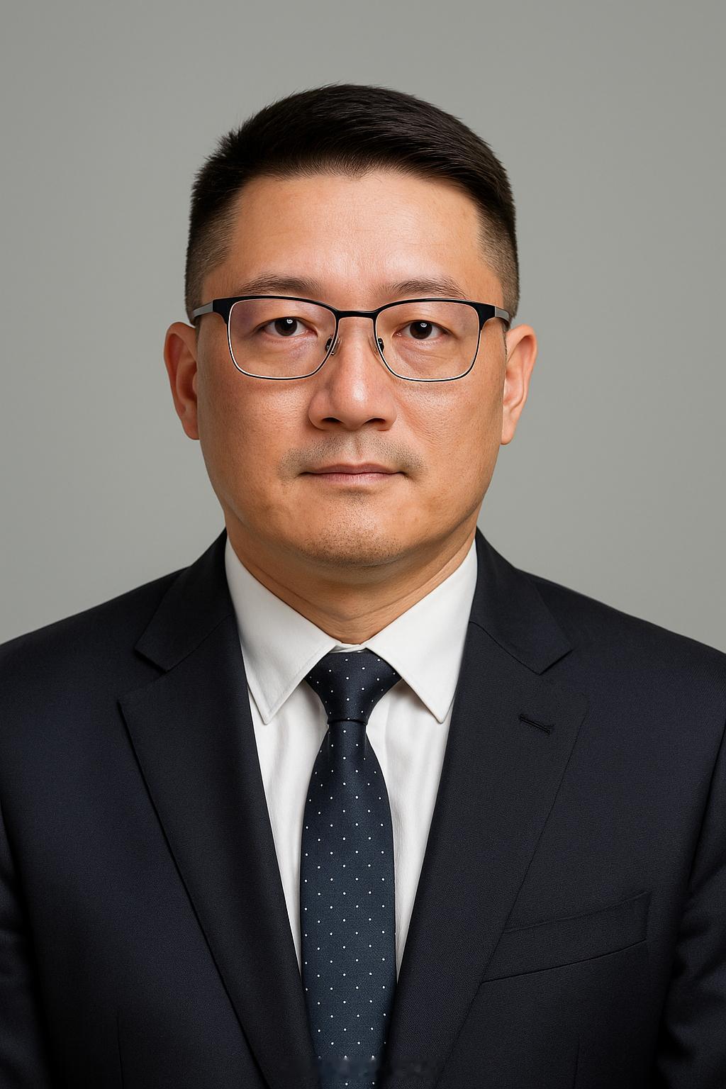 AI帮我生成的证件照，有跨国车企打工人的感觉，看来真的可以正装走一波。 ​​​