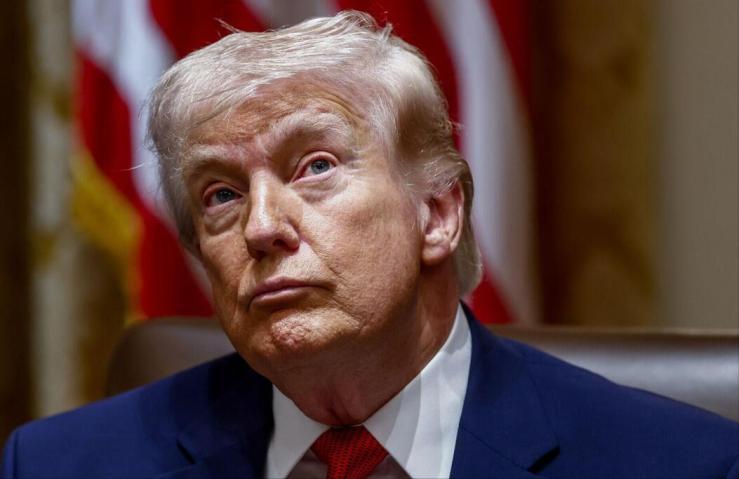 美东时间3月27日，美国总统特朗普在演讲中说：“他们必须打开‘特朗普海峡’——我