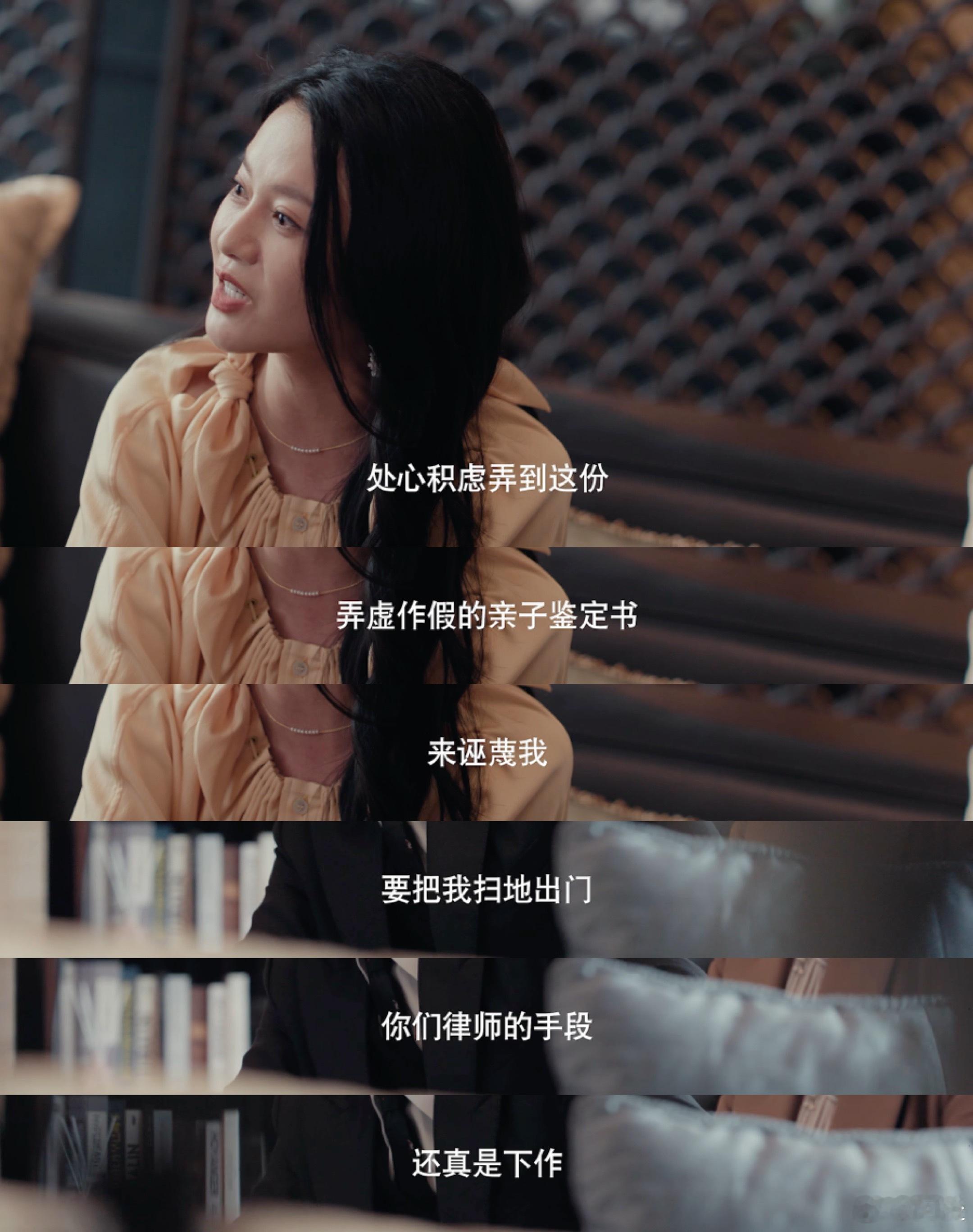 国产剧竟拍出了豪门耀祖之争 唐盈盈手握鉴定书还出力找娃，一边算计一边周旋，豪门拉