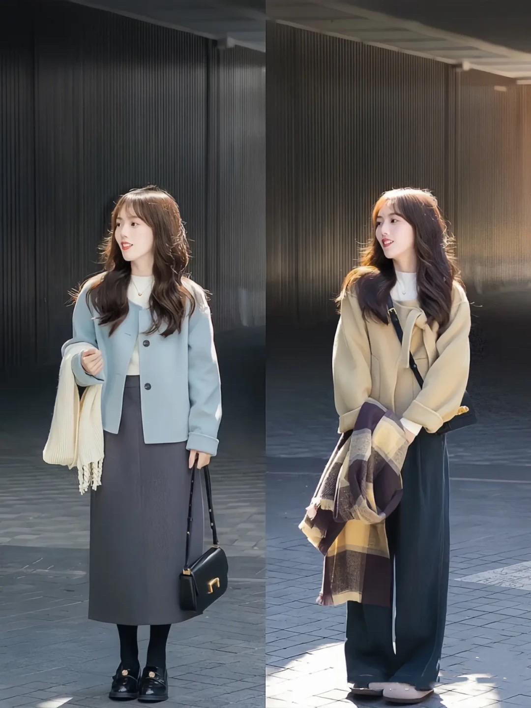 小个子才不怕过冬天，这些实用的穿搭小技巧，真的是保暖又显高
小个子女生冬天也能穿