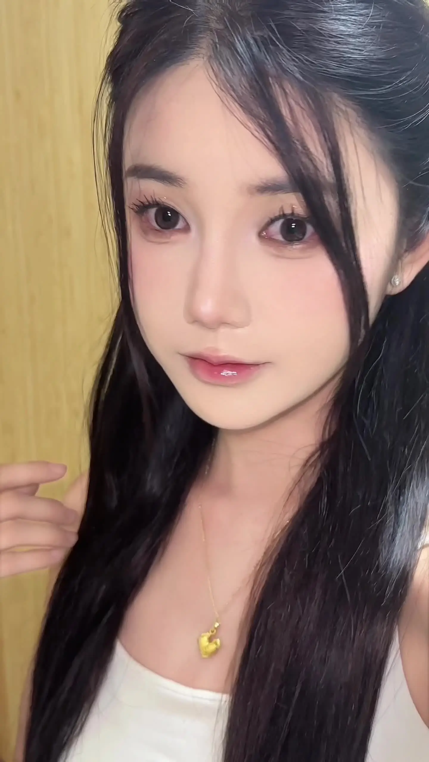 实况照片 黑长直