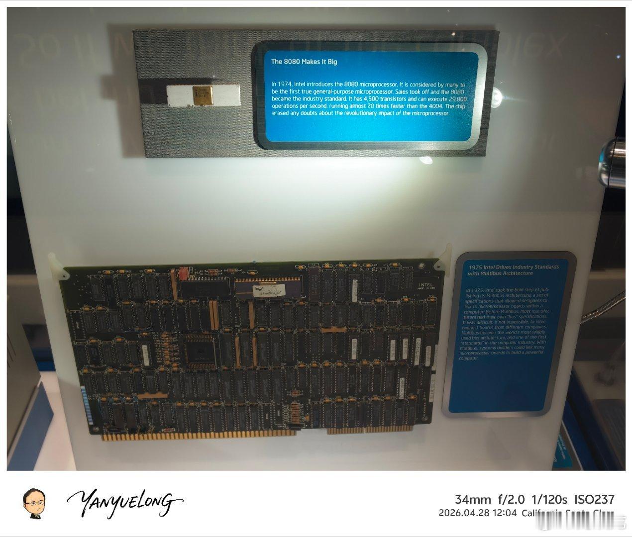 最新英特尔一路狂飙，昨天探访英特尔博物馆很应景，喜欢墙上的这句话：Don't b