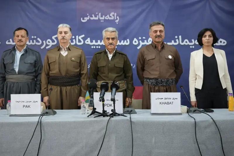 幂谈天下烽火问鼎计划 伊朗库尔德五大武装组建反伊朗统一战线在伊朗活动的五大库尔德