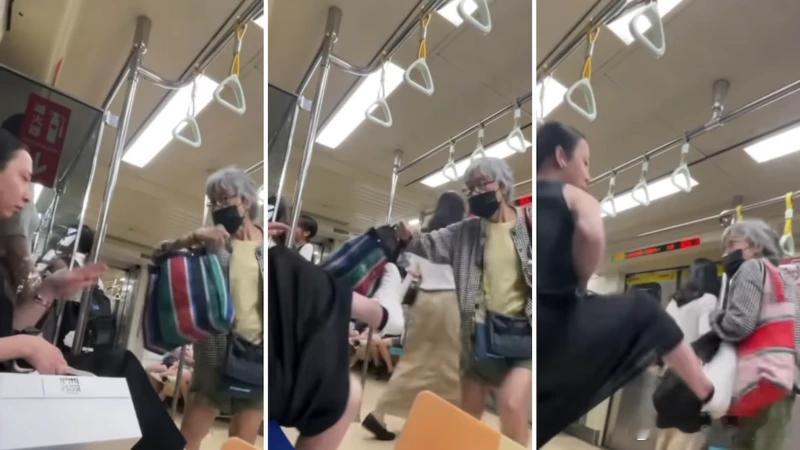 【台北地铁再现优先席冲突：华人社会为何频频因让座争执】海外新鲜事 台北地铁近日再