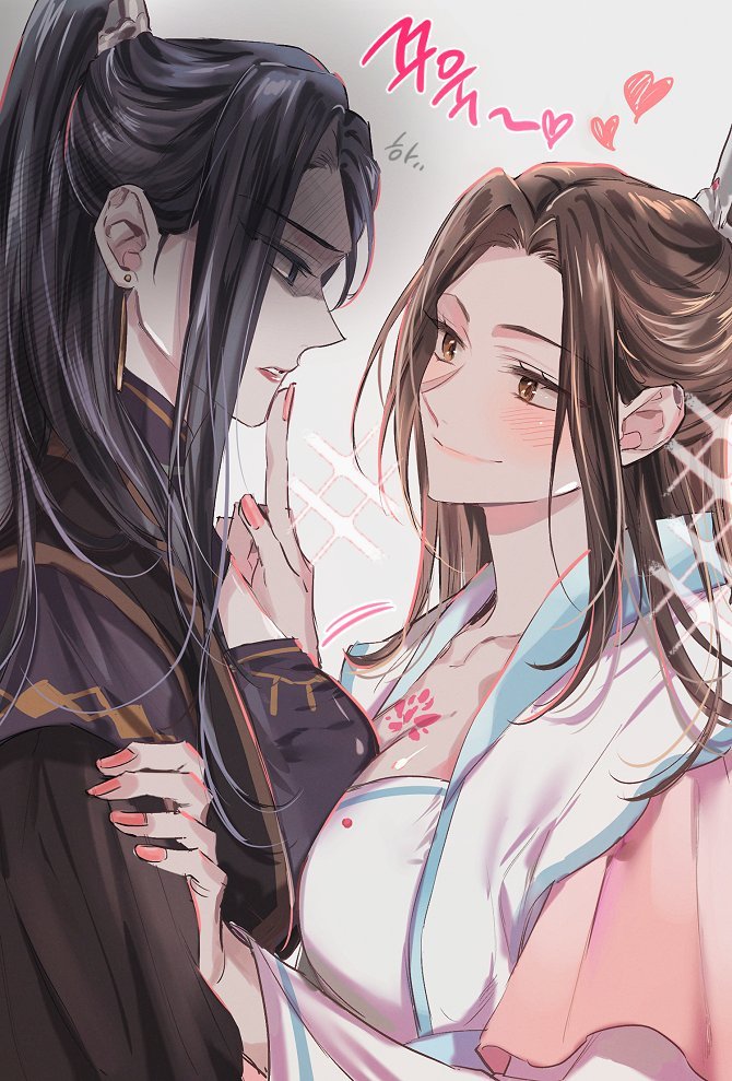 天官赐福  漫画  风师娘娘貌美如花，双玄女相身材太绝了[笑而不语]x:ggan