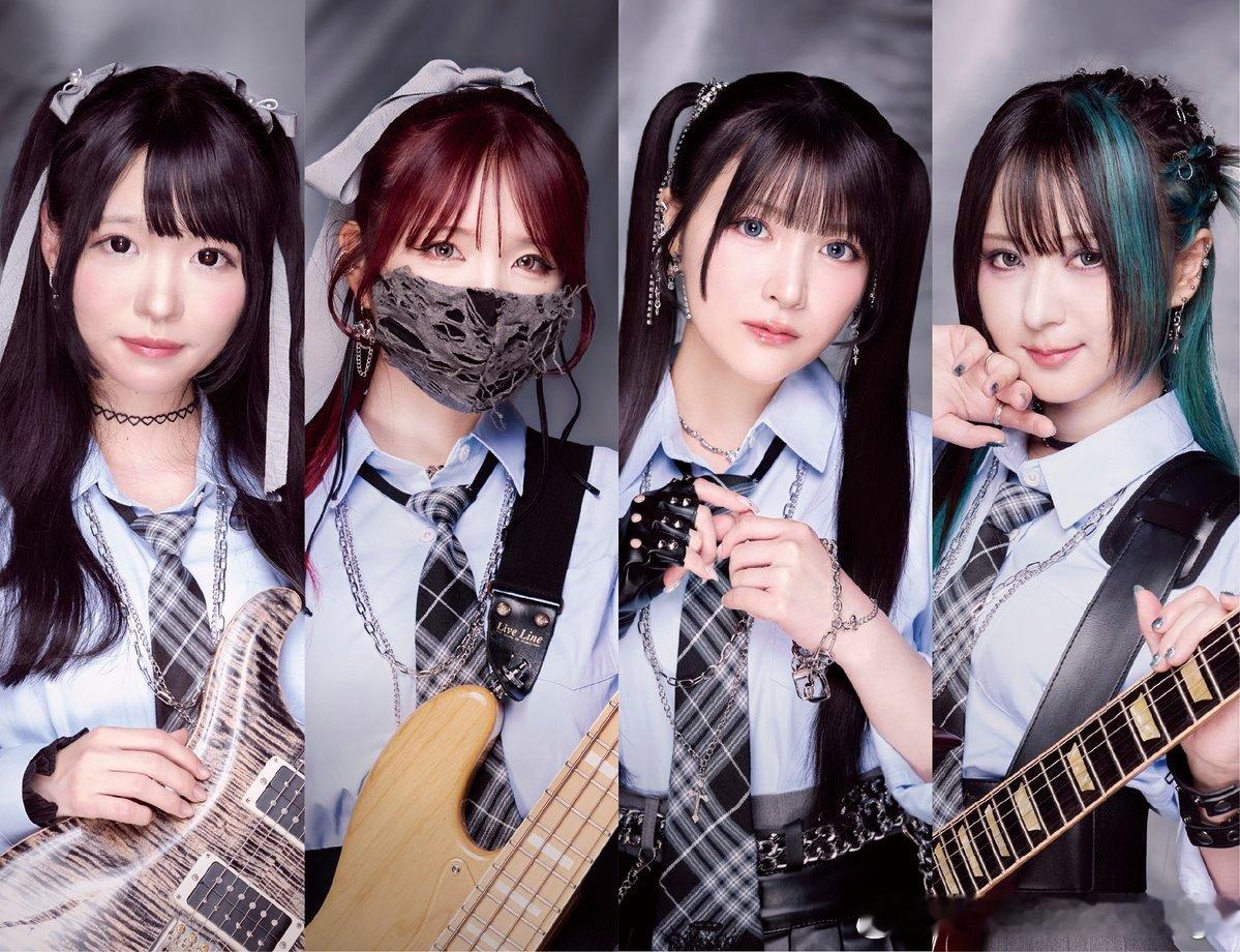 声优歌手铃木杏奈和多名演奏类网红组成女子乐队「終末のダイヤモンド」，第一首数字单