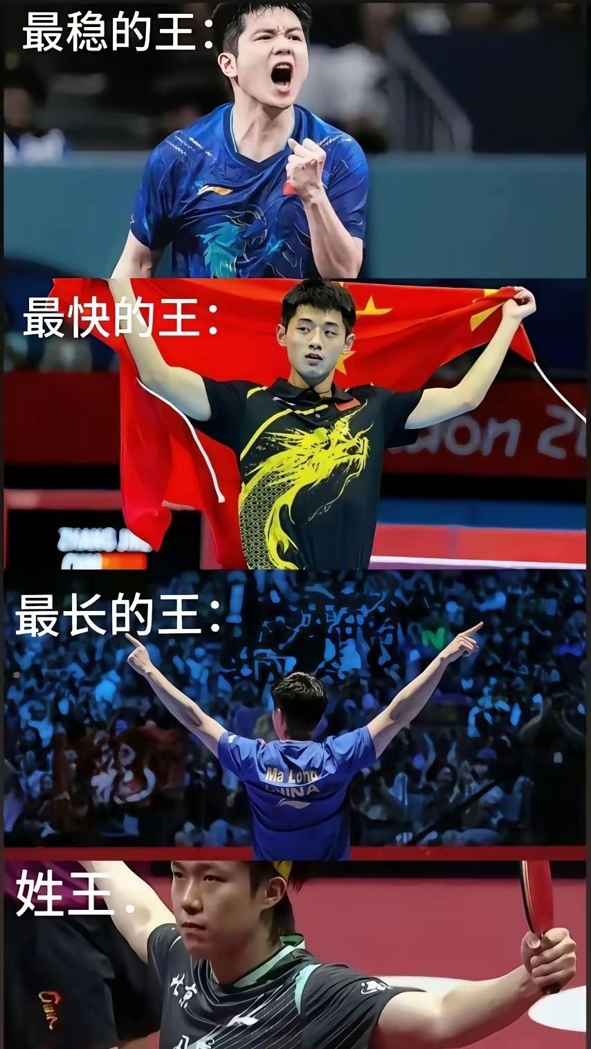 兄弟们！
你们觉得谁才是
真正的王？
樊振东 马龙 张继科