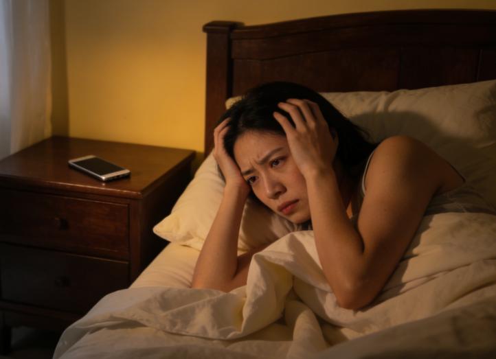 睡前没玩手机也睡不着，不只是习惯问题，别总怪自己想太多

不少人都有过这般夜晚：