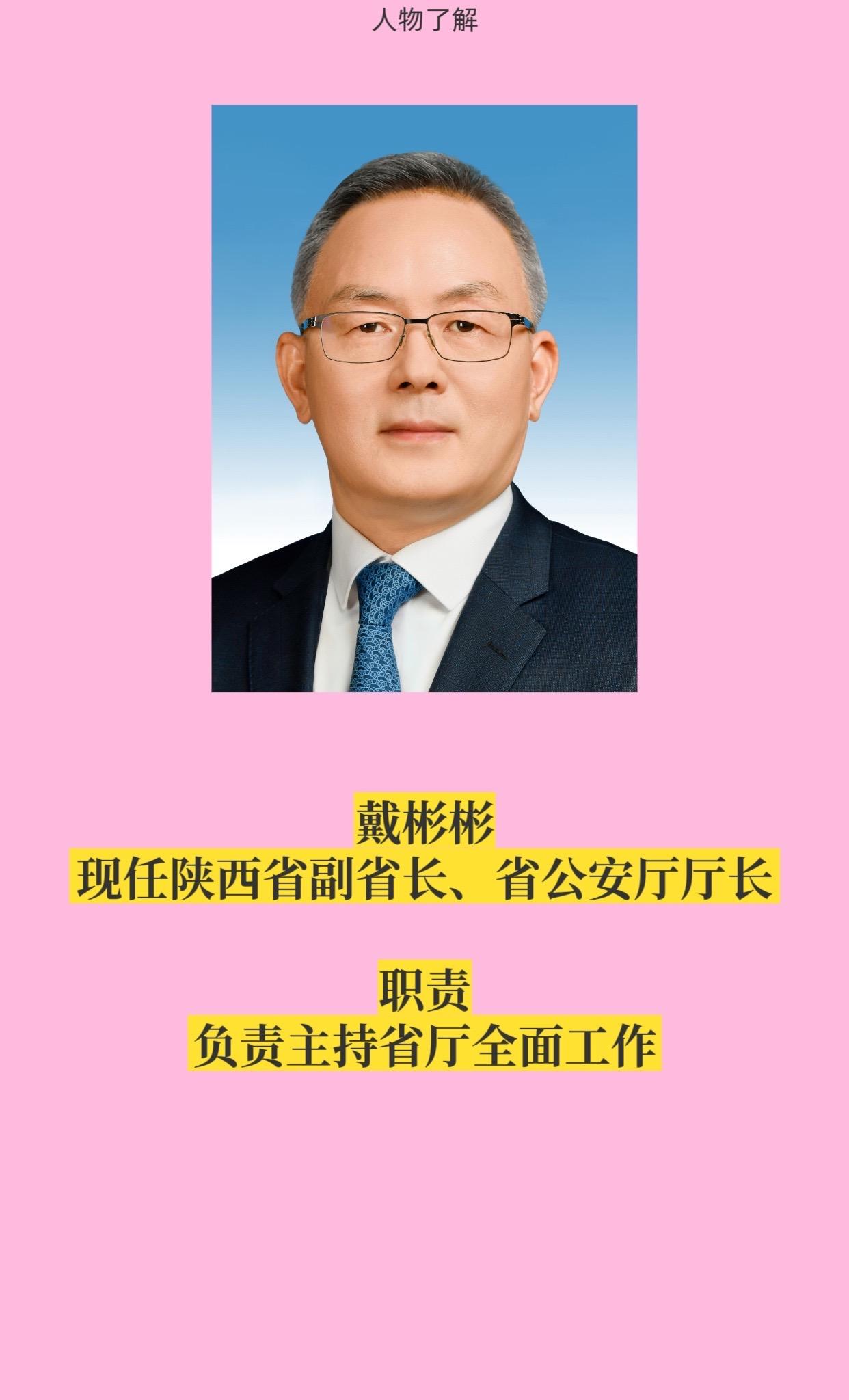陕西公安厅领导。
