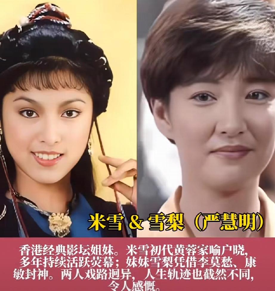 被时光记住的荧幕姐妹合集
同是演艺圈亲姐妹，发展天差地别，你能认出她们吗？