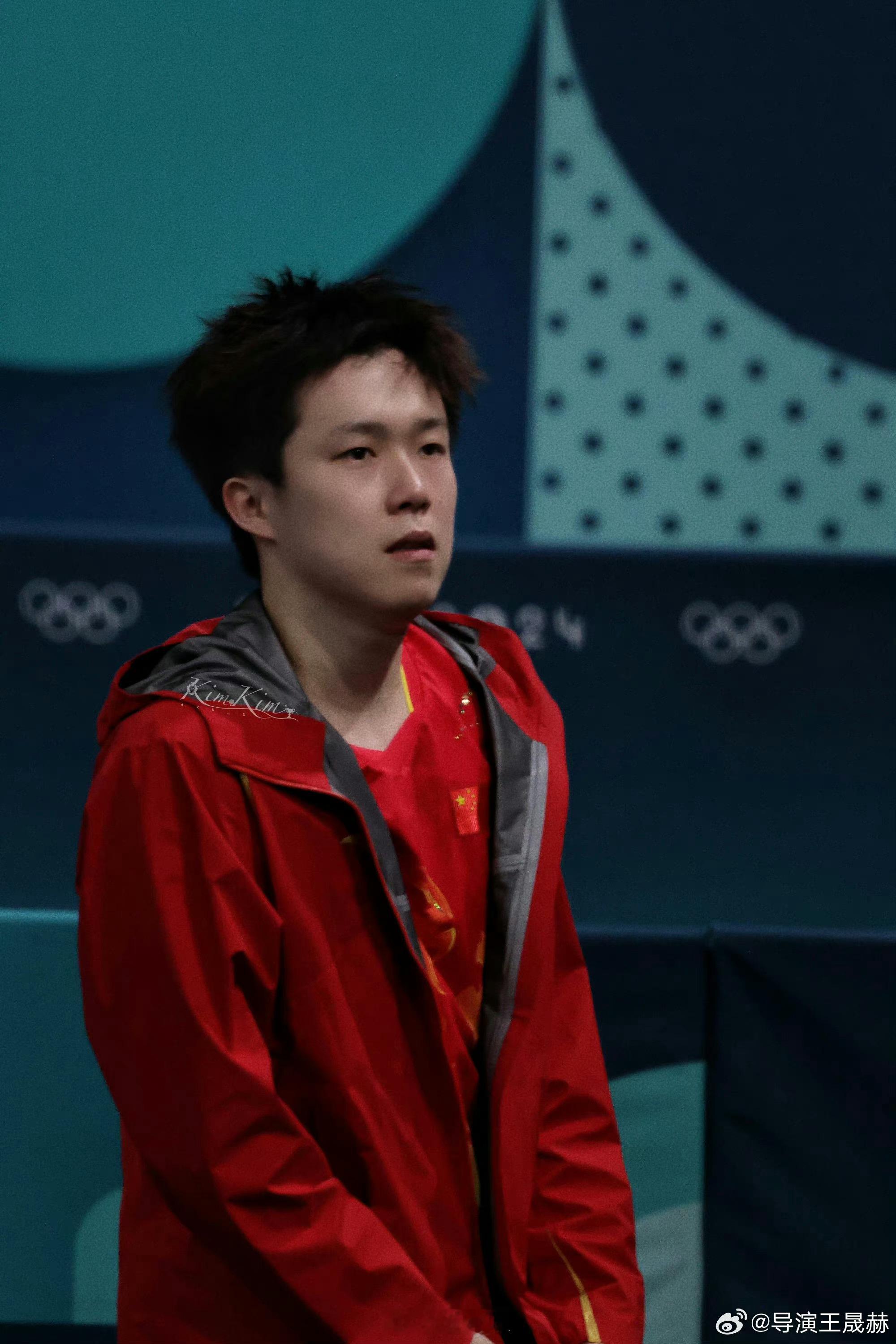 #王楚钦感谢教练让他出战第三场#大头，顶住压力，保持好心态！加油！我们跟教练都是