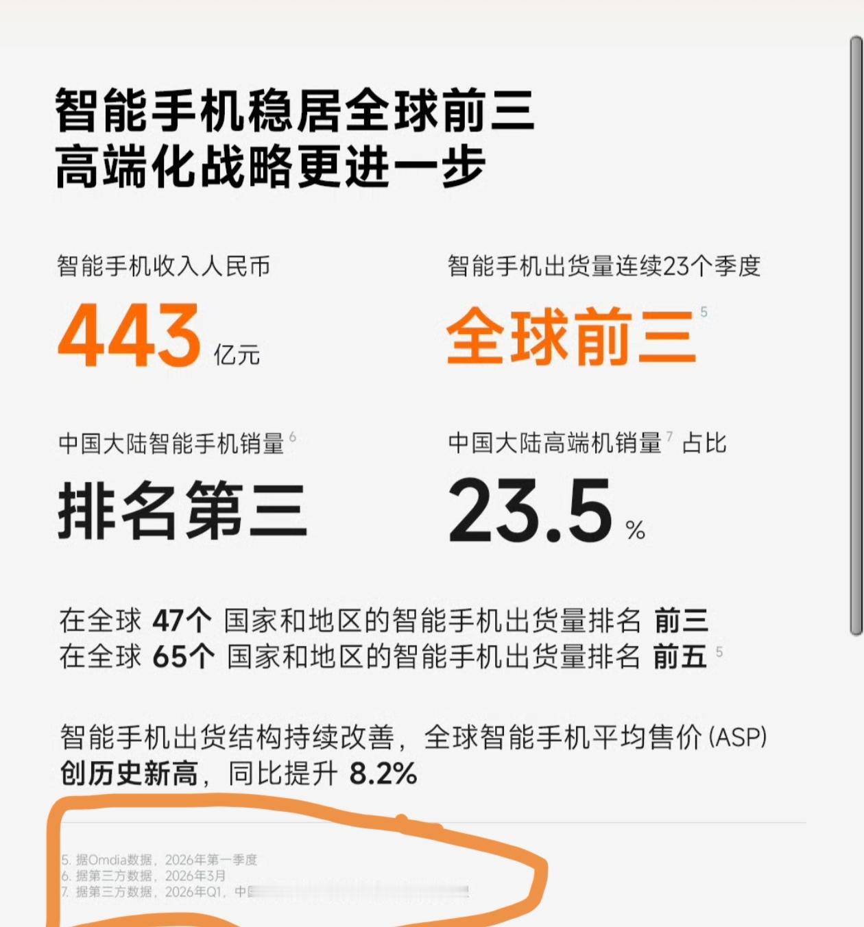 小米这同一张图的数据来源，一会3月，一会第一季度，一会4月，一会5月，反正怎么样