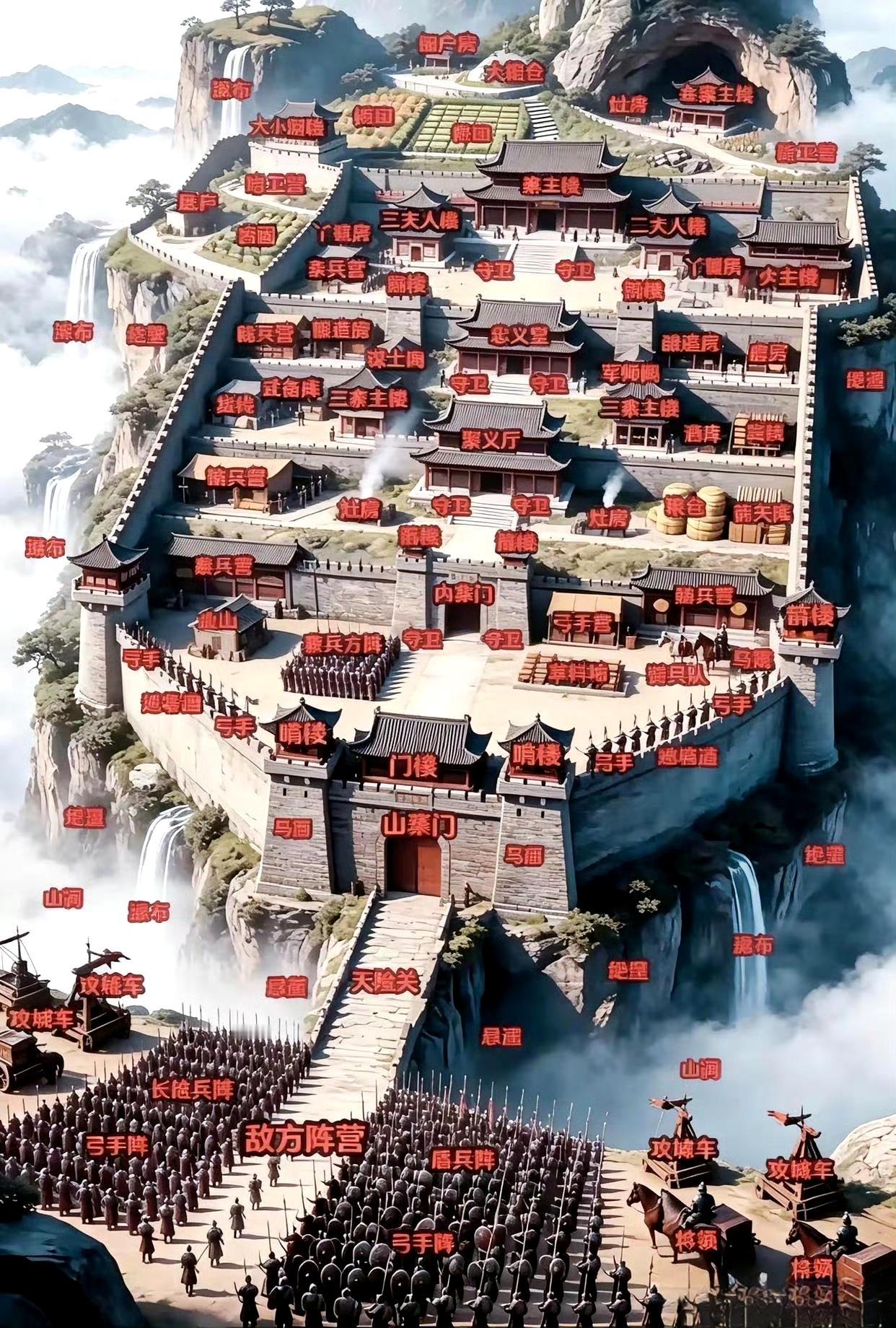 原来古代土匪，才是真正的防御学大师。 ​​​
