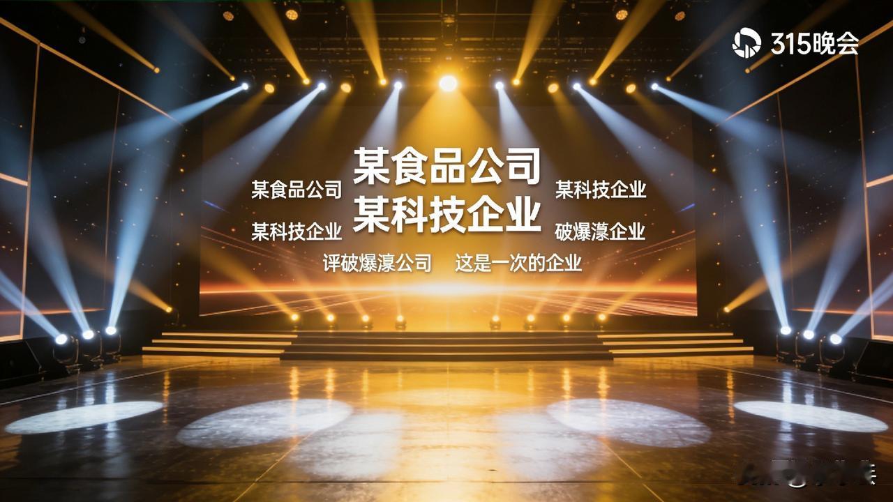 刚刚！315晚会首炸！蜀福香被点名，食品安全底线不容践踏
 
315晚会刚拉开大