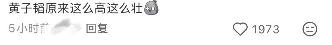黄子韬居然这么壮第一次对黄子韬的身材有实感 刷到网友偶遇黄子韬，晒出背影，评论里