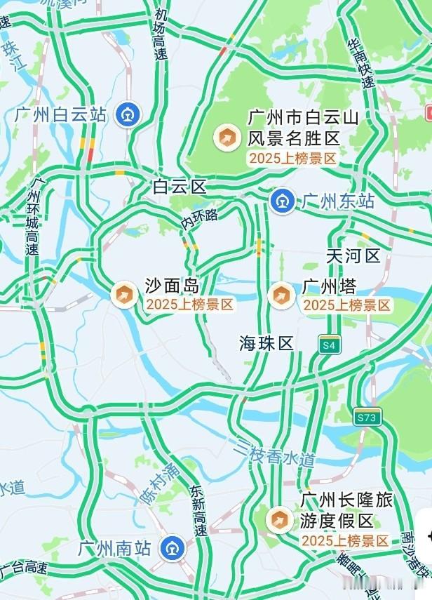 广州全运会期间实施单双号限行，果然不塞车。

从 11 月 6 号起，直至全运会