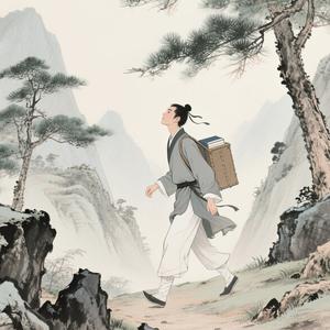 吟诗的墨客
