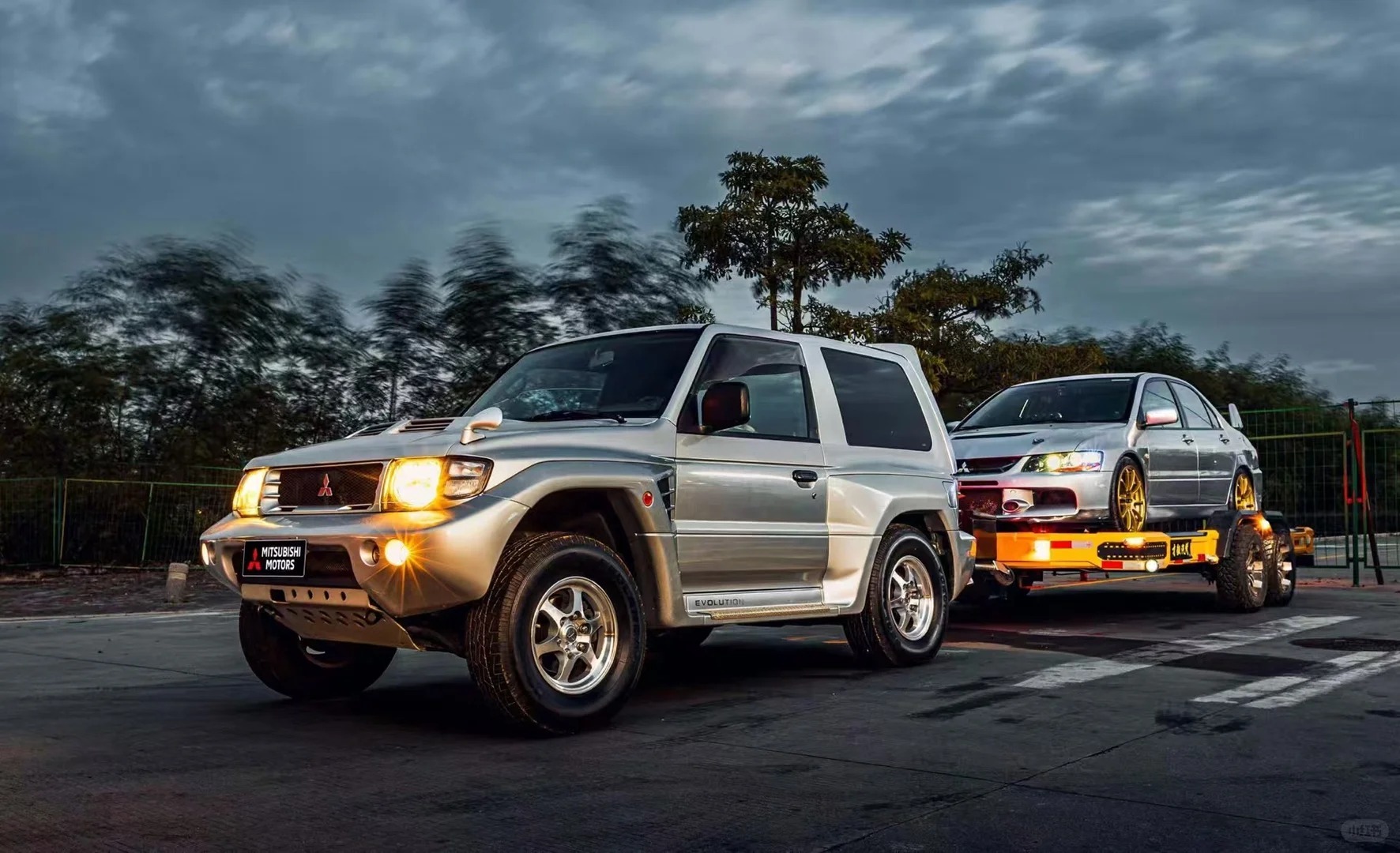 好车分享 不只Lancer有Evolution，帕杰罗也有Evolution 