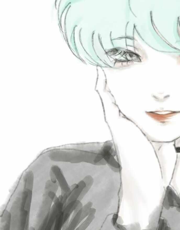 嗯，非常魅惑的闵猫猫
参考图是第二张闵玧其 suga BTS 做男做女都精彩 小