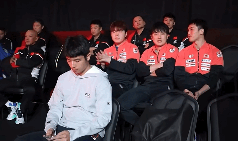 王楚钦vs松岛辉空观赛区 