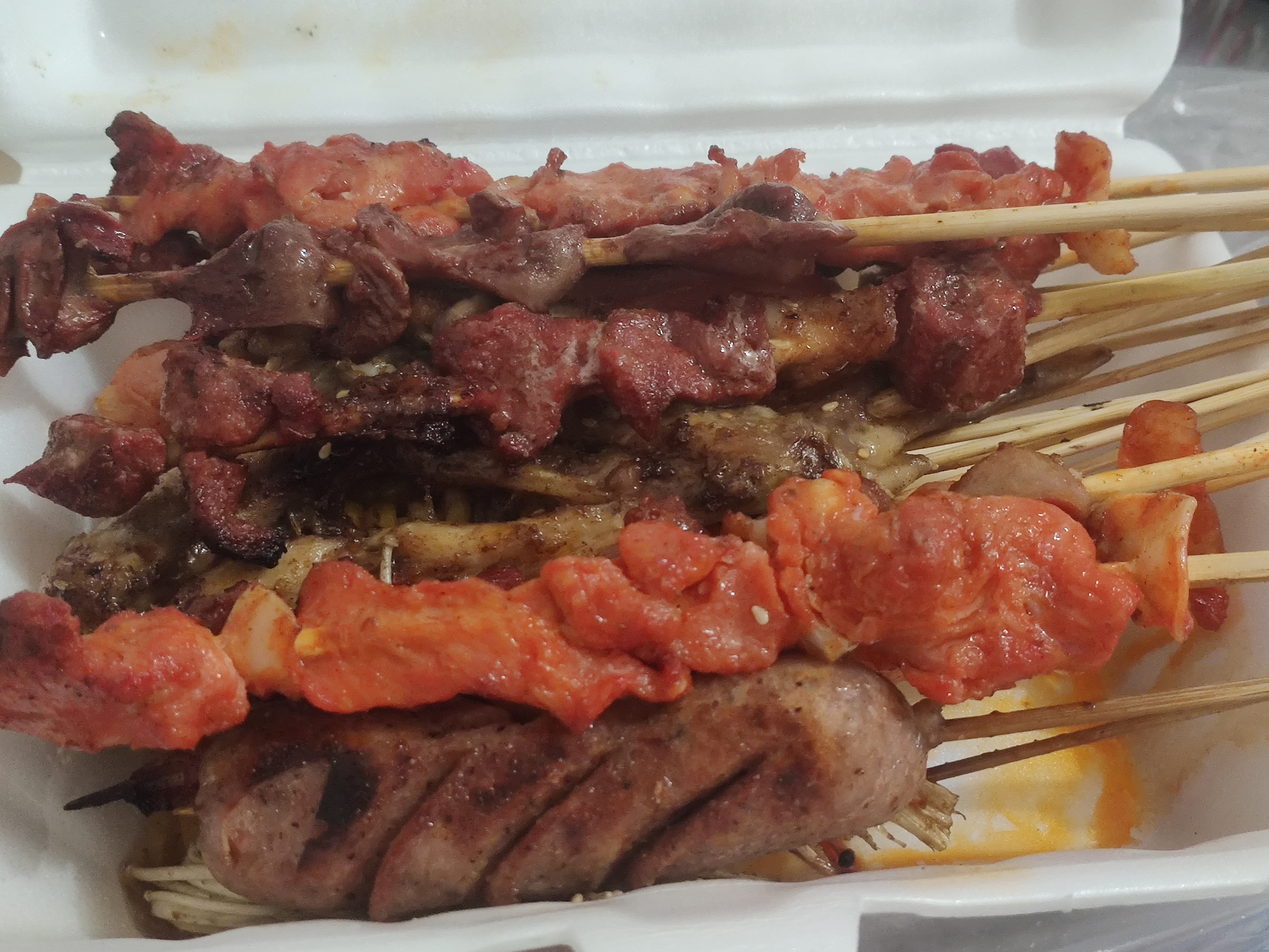 今晚烧烤一下