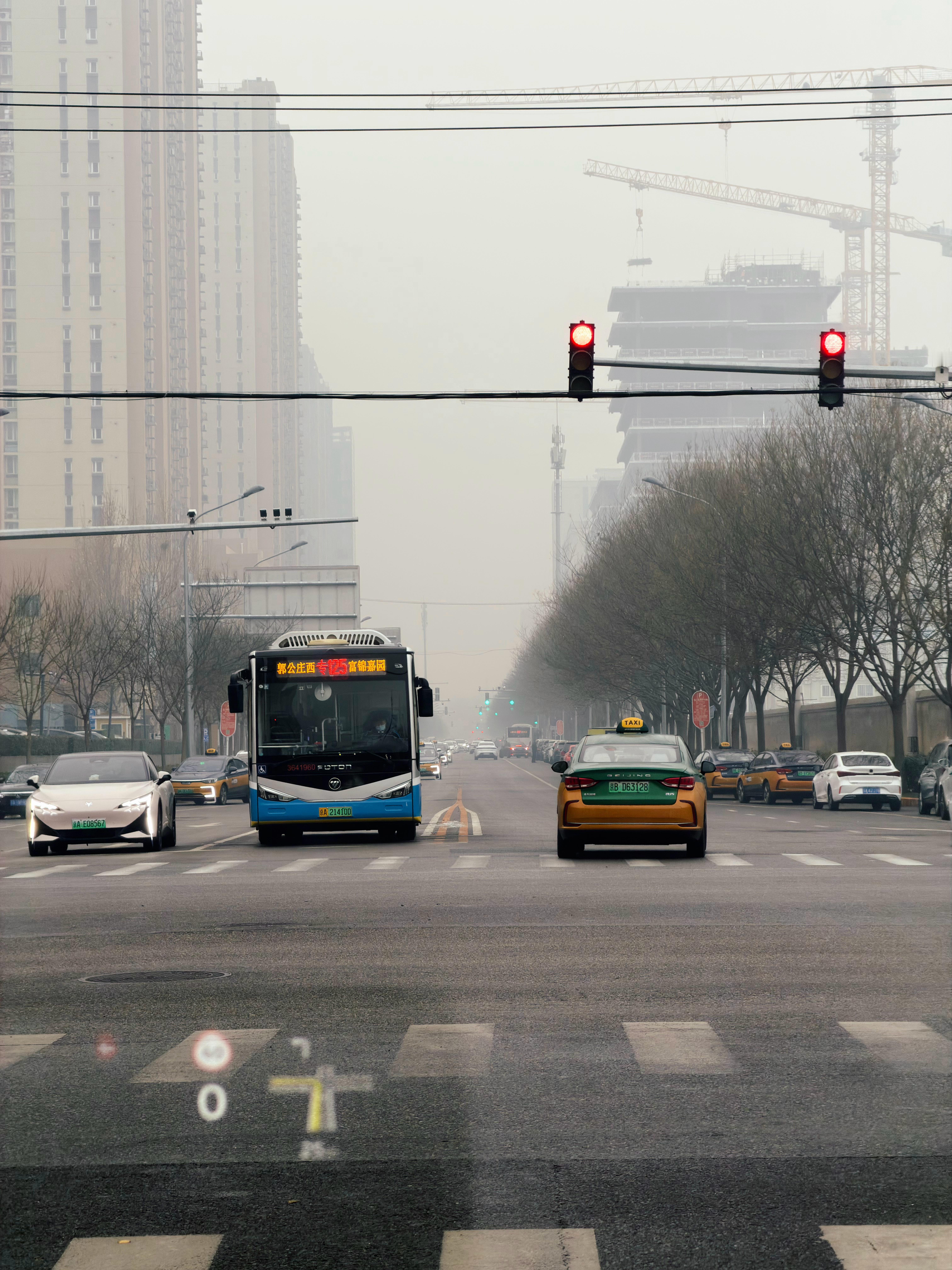 北京今天好大的雾