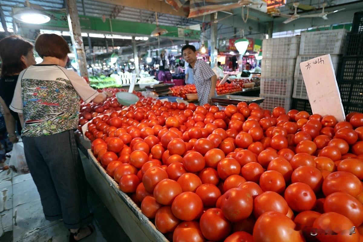 你“”西红柿自由”了吗？当西红柿成为“通胀试纸”，我们还敢算细账吗？

菜市场里