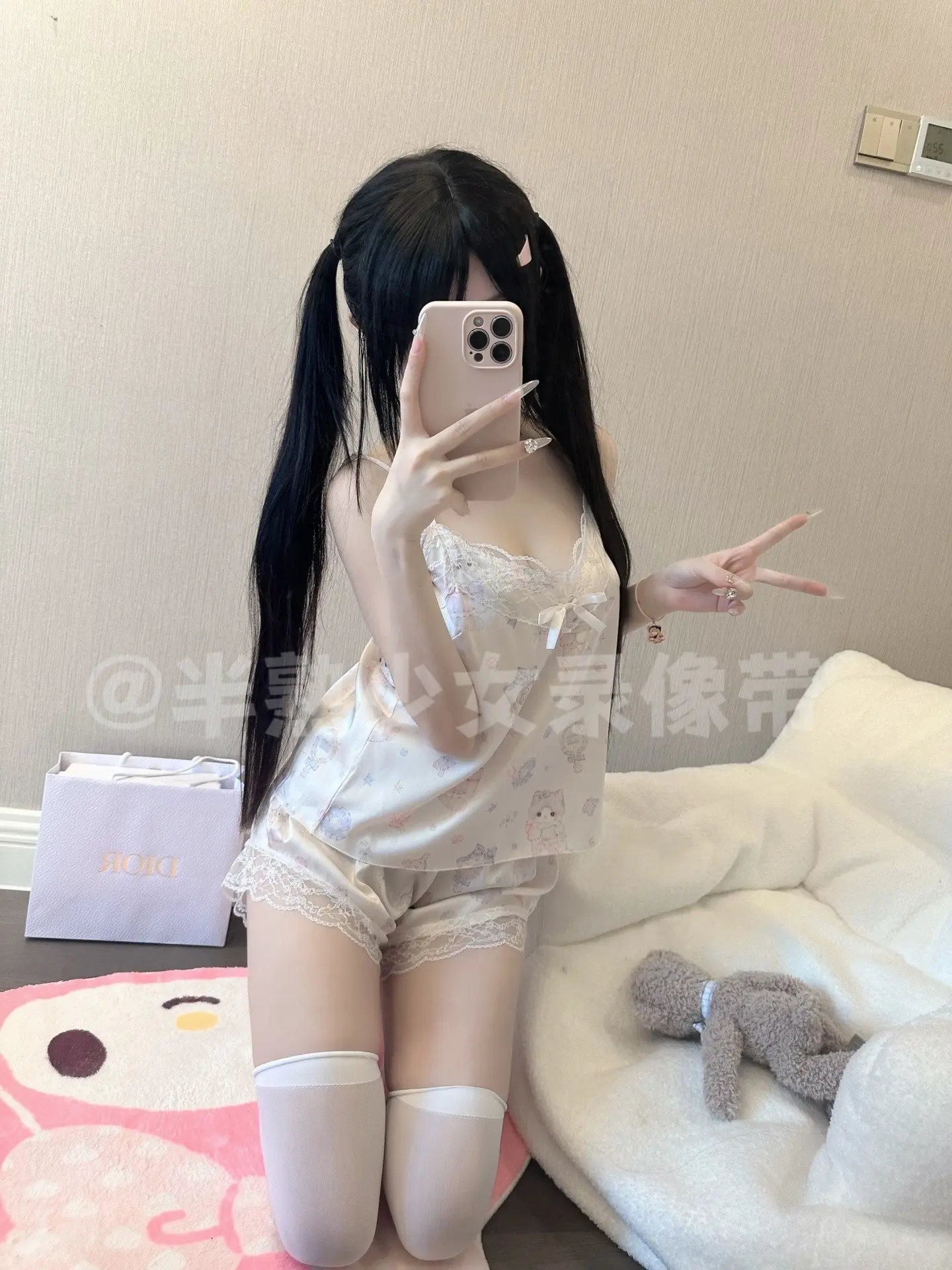 嫂子 我的新睡衣好看吗(៸៸᳐>⩊<៸៸。