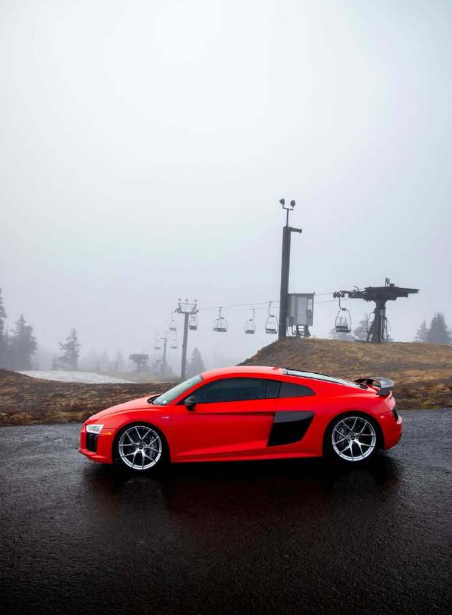 我与汽车的日常 R8 V10 Plus 配的 quattro 全时四驱是真的稳，