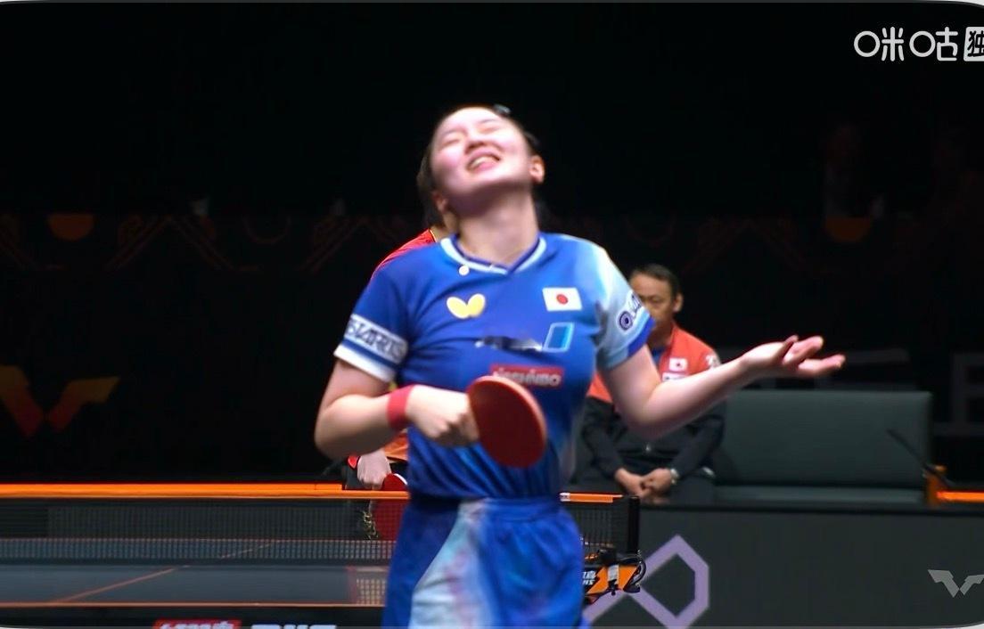 王曼昱2-0张本美和美和再让她老爸这么教下去恐怕这辈子都很难再拿下王曼昱一局 