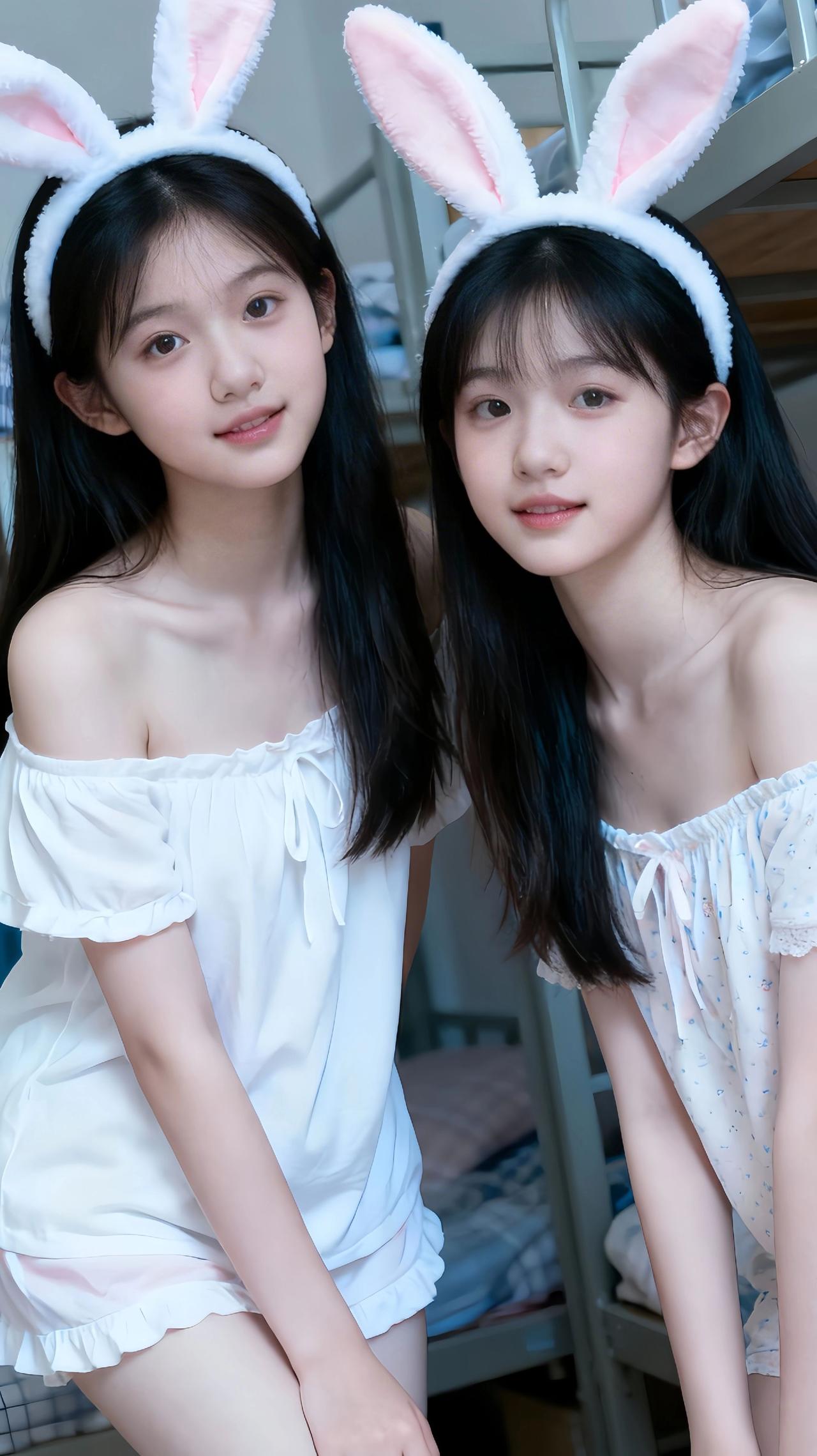 高颜值 甜系女孩 清纯甜美 闺蜜写真