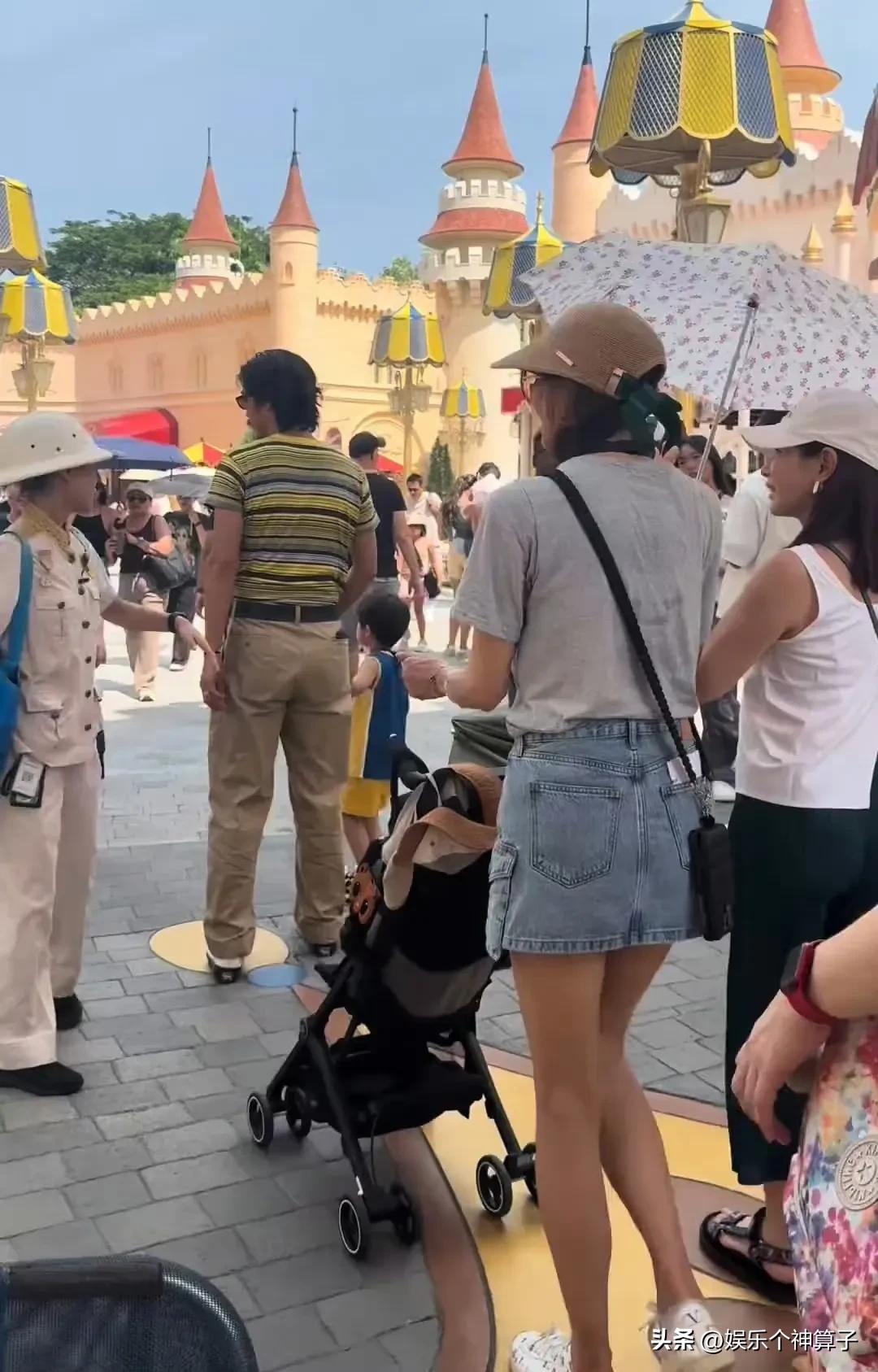 谁看到林志玲一家三口游玩的画面，不得说声羡慕啊！
7月6日，网上晒出一段视频，网
