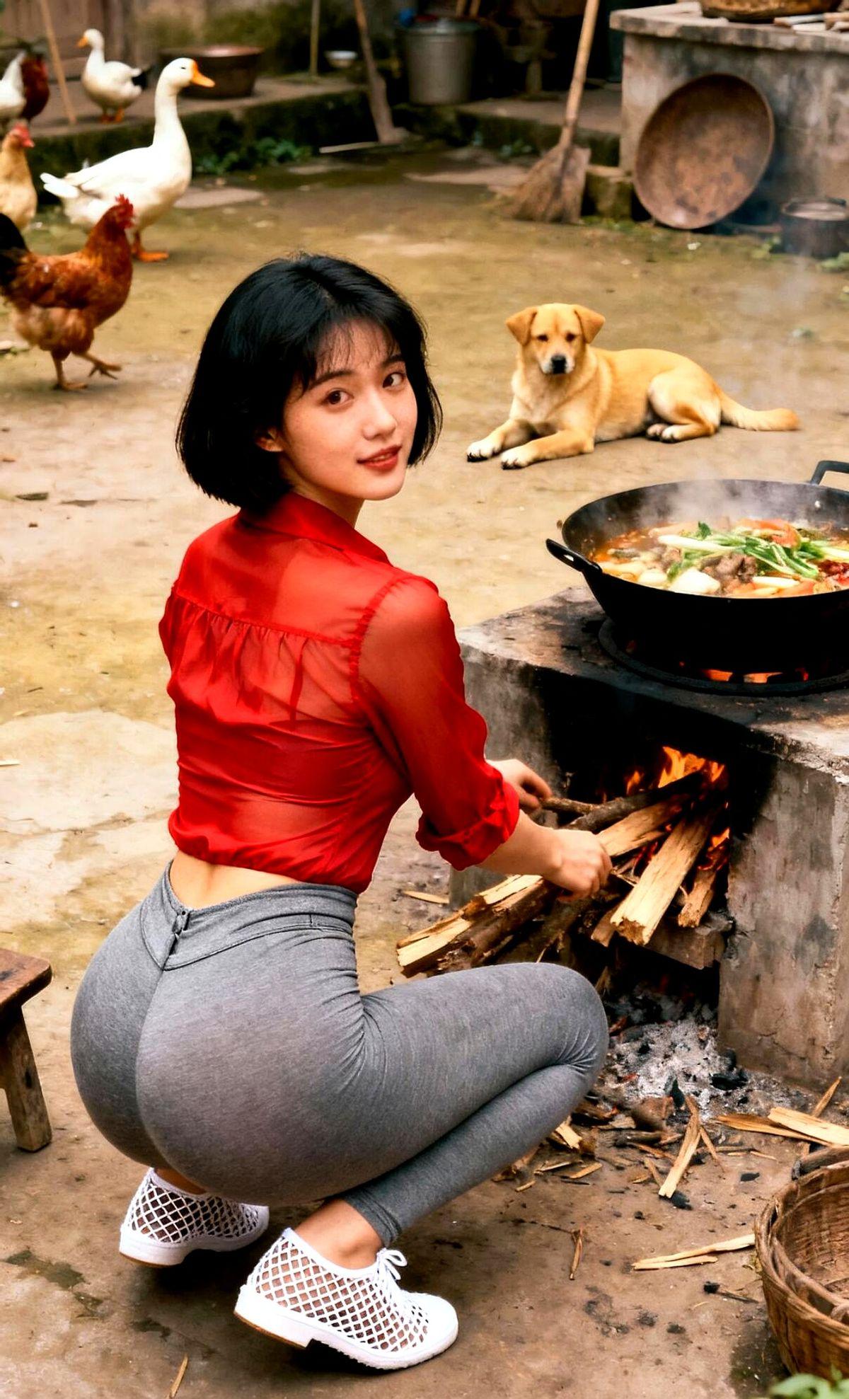 “一双白网鞋，差点把我送进知青点批斗会。”

70年的重庆，的确良衬衣刚进村，我