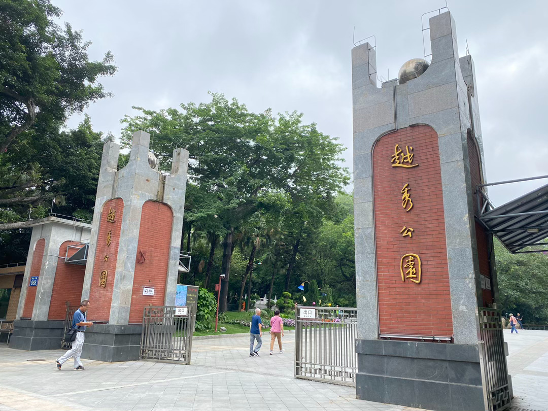 随地大小睡的猫今天在越秀公园看到很多小猫，很可爱，主动跑到我身边，有的甚至是从比