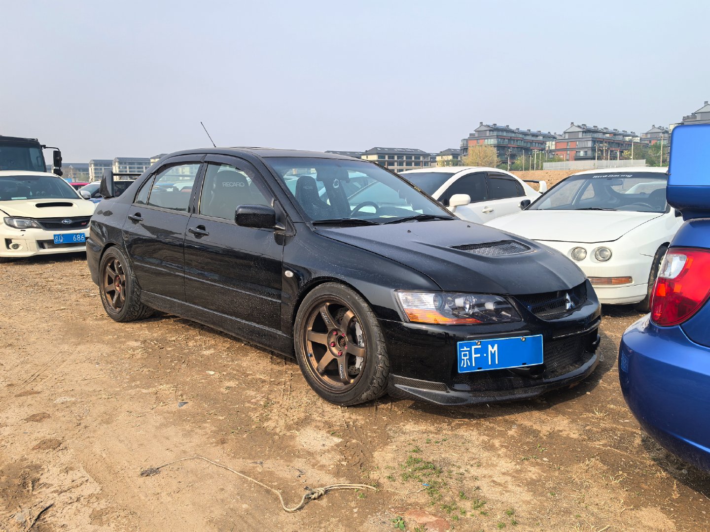 好车分享 EVO STI FD2 只要去对了地方这种车有的是 