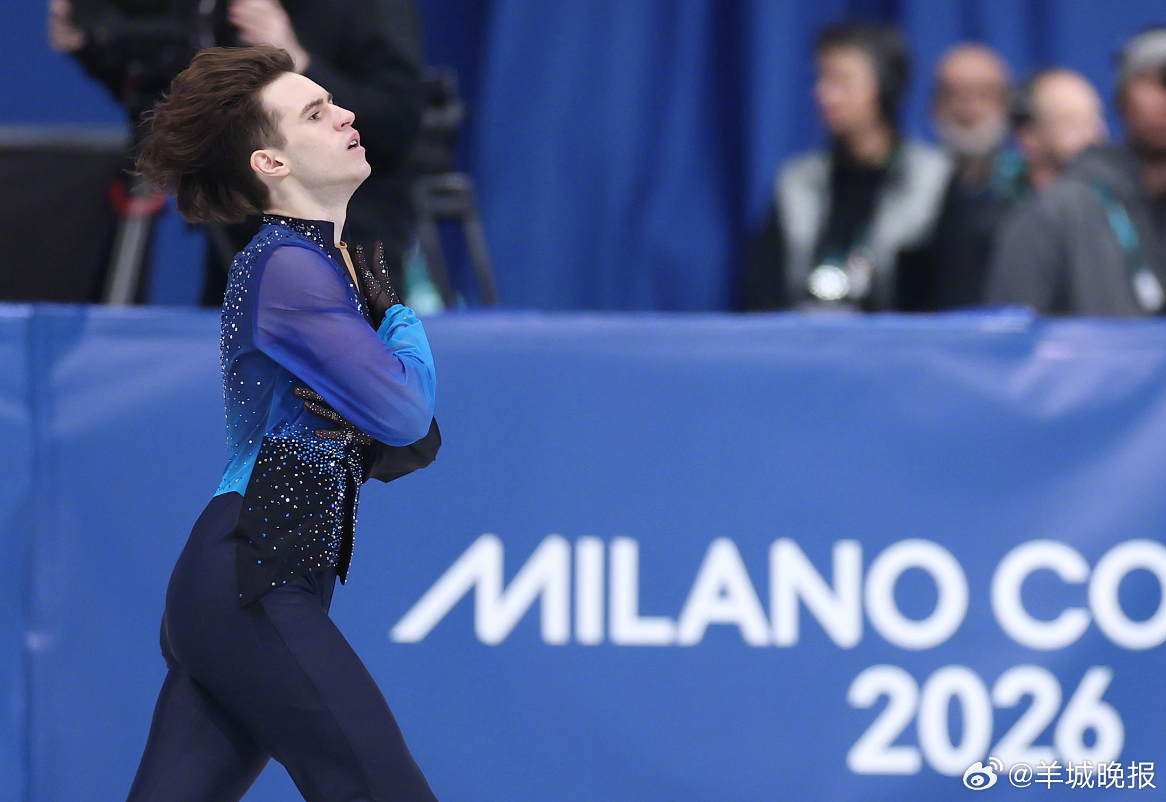 【#萨多洛夫花滑男单金牌#】北京时间2月14日凌晨，米兰冬奥会花样滑冰男单自由滑
