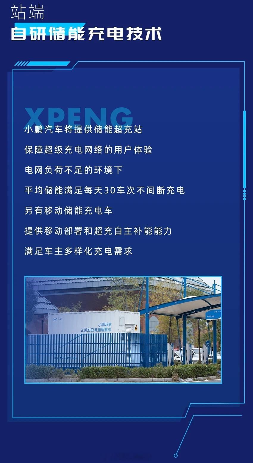 顾捷分享了鹏厂闪充储能在欧洲或者其它地方用处会比较大它可以提供兆瓦级闪充，峰值功
