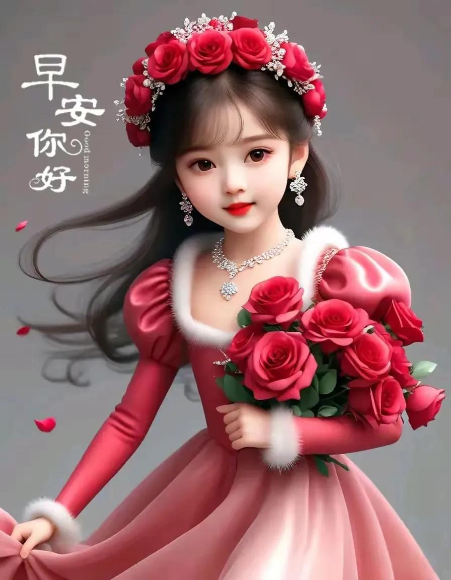 早安，你好！愿每一天都充满爱与美好。🌹💖