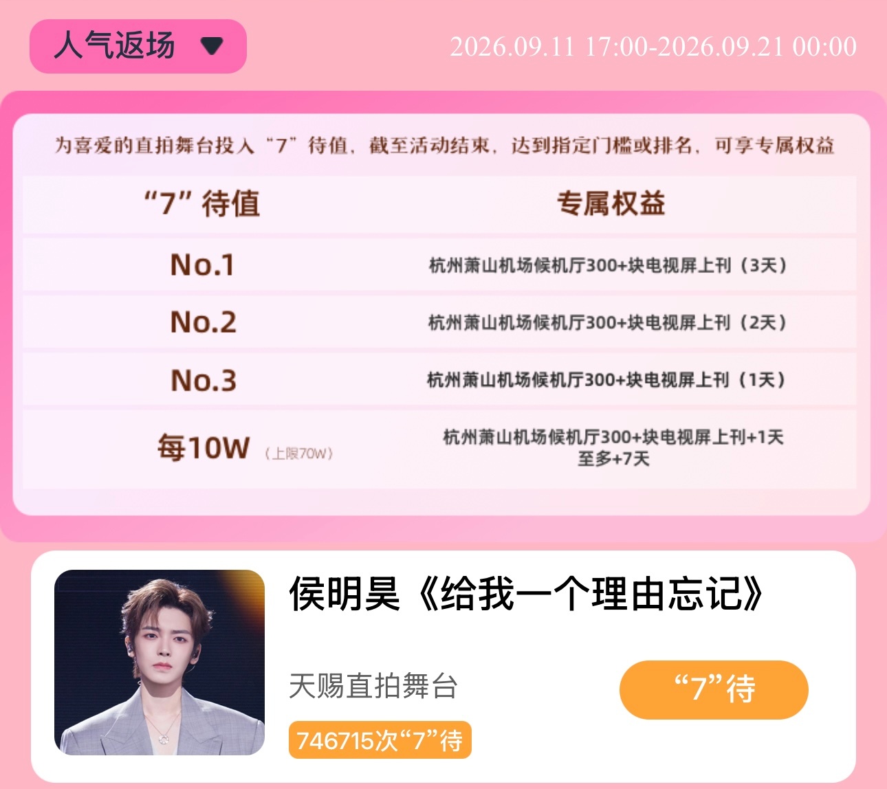 晚上7点到现在，终于超了‼️想哭 继续加油[来抱抱][来抱抱][来抱抱][来抱抱