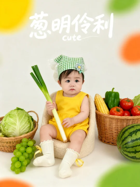 0成本写真，真的好可爱啊！附口令🤪