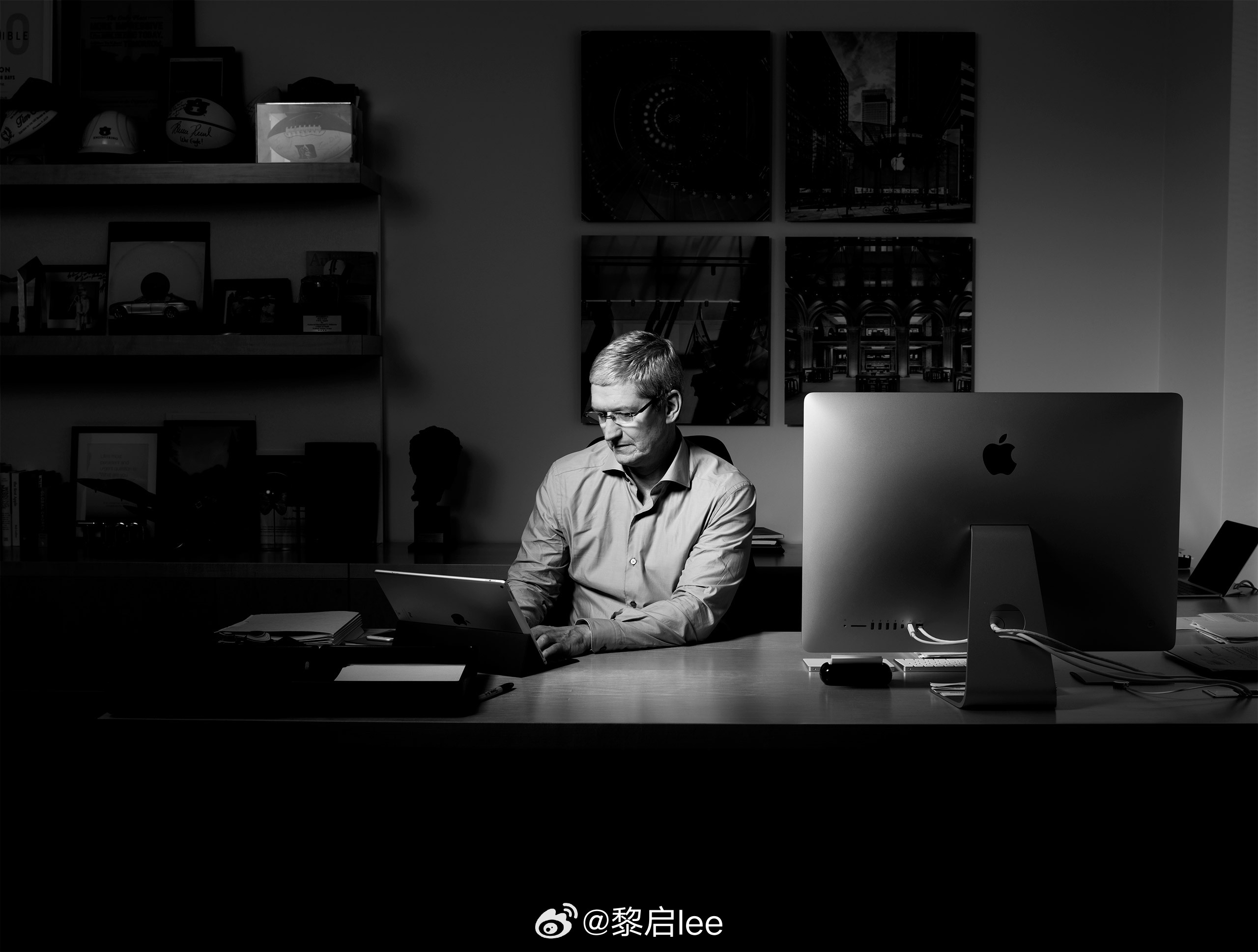 Tim Cook在他作为苹果CEO的最后一次财报电话会议上说：“我只是想借此机会