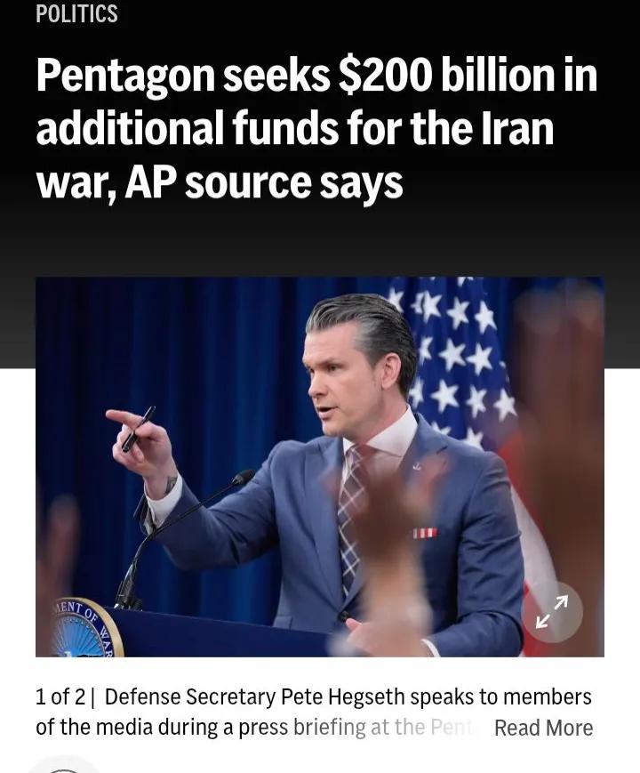 历史的轮回似曾相识，“大炮一响，黄金万两！”

据美联社报道称，一位美国高级政府