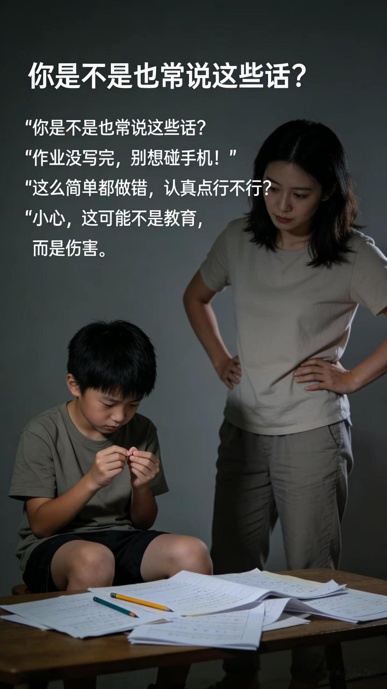 别再瞎折腾！这种“教育”正把孩子往坑里推。家人们，哈佛研究提到的 “反安慰效应”