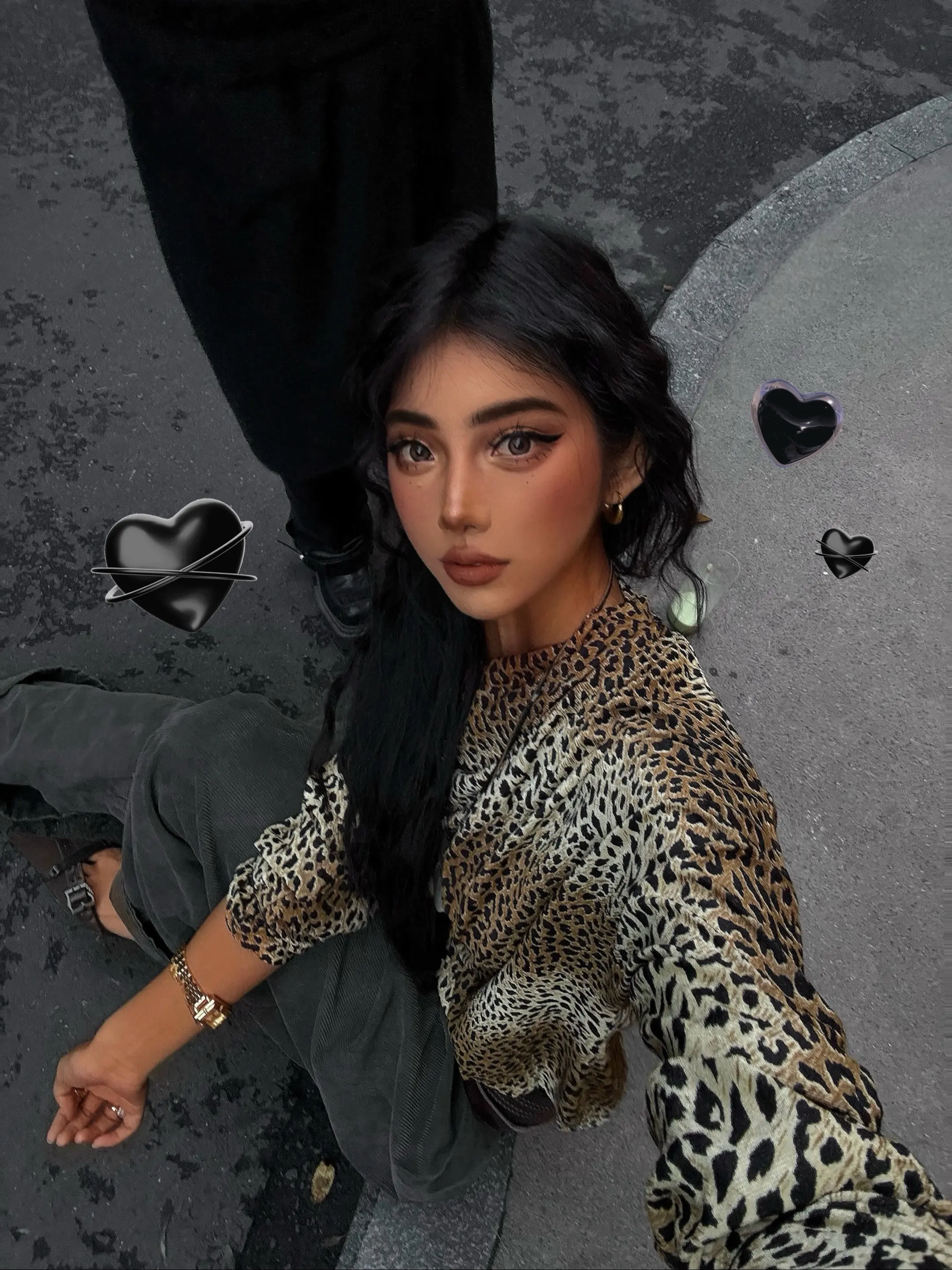 非洲豹女士，夜间出动🐆。