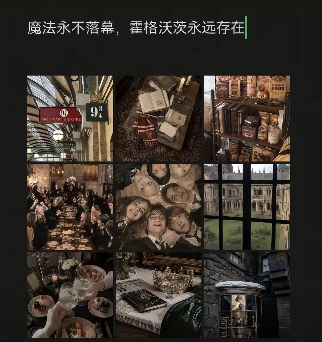 魔法永不落幕 霍格沃茨永远存在哈利波特 魔法世界永不落幕