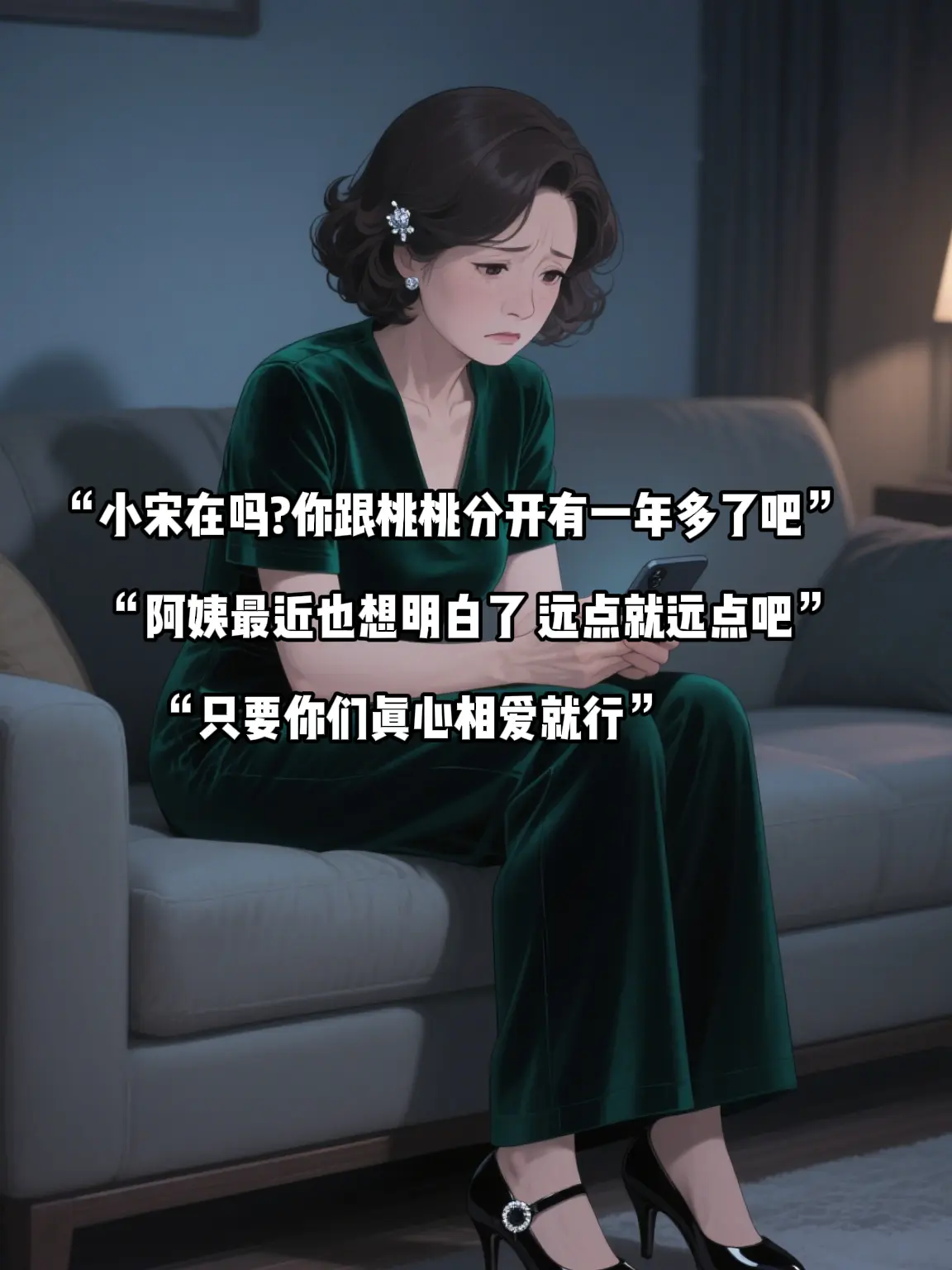 分开只是暂时的，因为我知道你会来。所以我会一直等