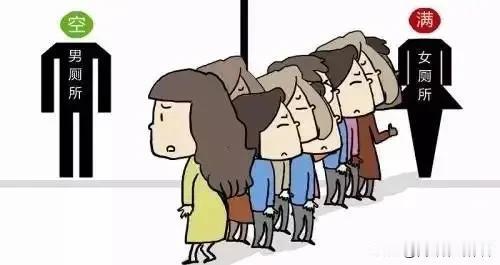 女厕排队成常态，保洁阿姨暖心解围戳中无数人共鸣
 
出行在外遭遇女厕排队难，几乎